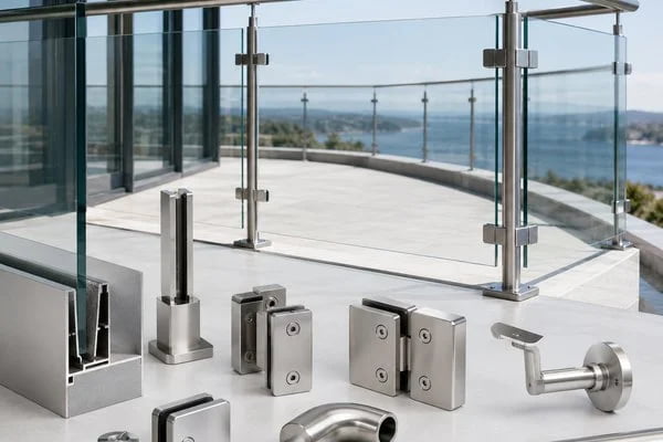 glass balustrade hardware system matching for B2B buyers
