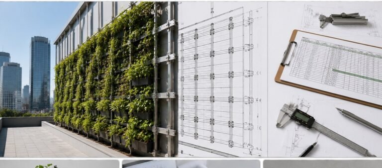 From Elevation Drawing to BOM: Preparing a Green Wall Hardware Enquiry