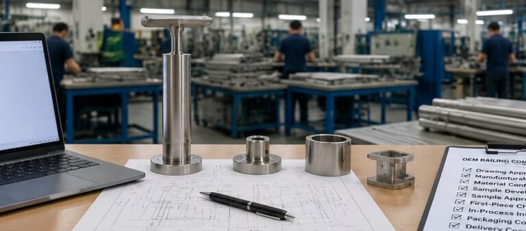 From Drawing Approval to Mass Production: Inside an OEM Railing Components Order