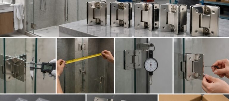 Why Shower Hinges Fail: Quality Checks Importers Should Make Before Shipping