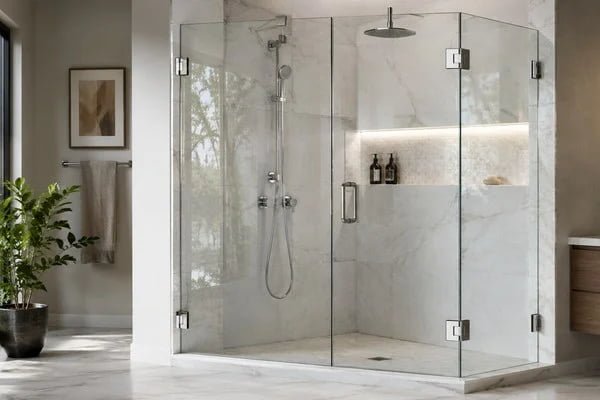 frameless shower hardware supplier for glass distributors