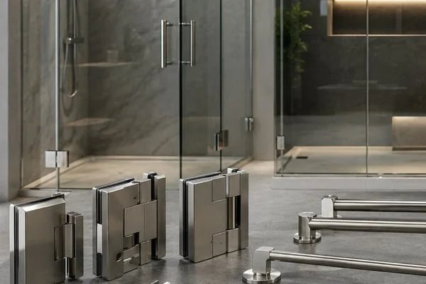 complete frameless shower hardware range for wholesale buyers