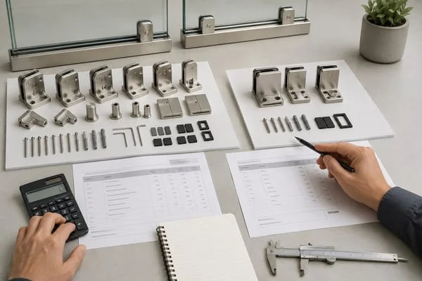 glass balustrade hardware supplier wholesale selection
