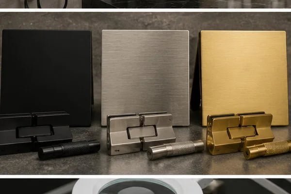 Shower hardware finishes comparison shower hardware finishes comparison for matte black brushed and PVD