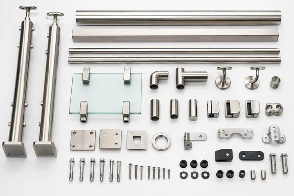 complete stainless steel railing system components checklist