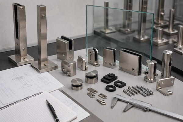 glass balustrade hardware specification confirmation