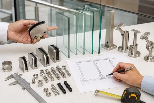 glass balustrade hardware supplier price comparison