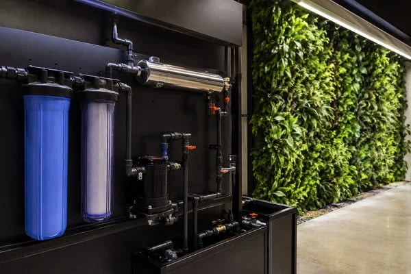 professional green wall hardware kit irrigation and structure