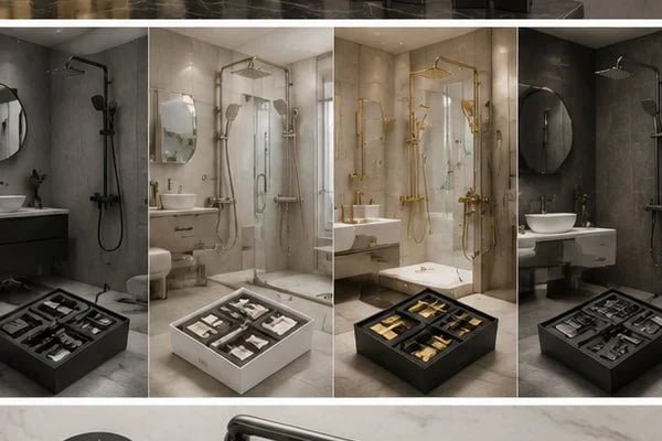Shower hardware finish terminology shower hardware finishes terminology for B2B buyers