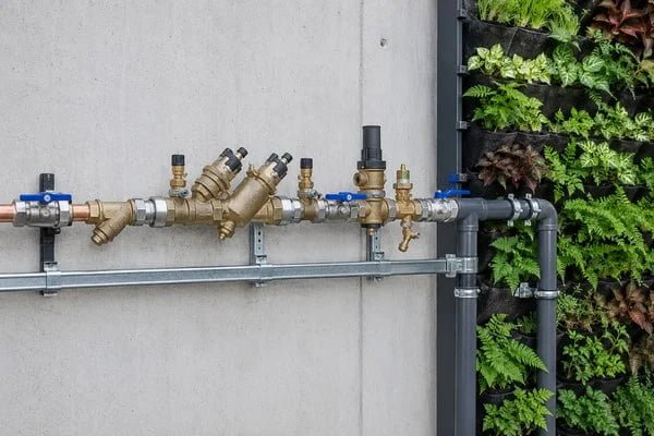 professional green wall hardware kit missing filtration backflow drainage