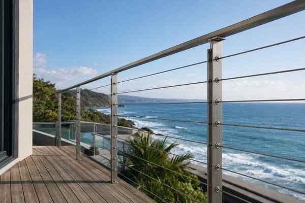 stainless steel wire rope system fittings for outdoor environment