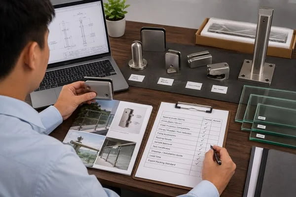 304 vs 316 stainless steel glass balustrade hardware quotation details