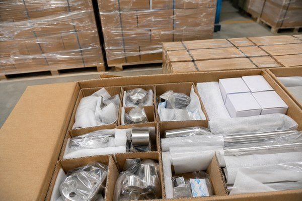 glass balustrade hardware export packaging