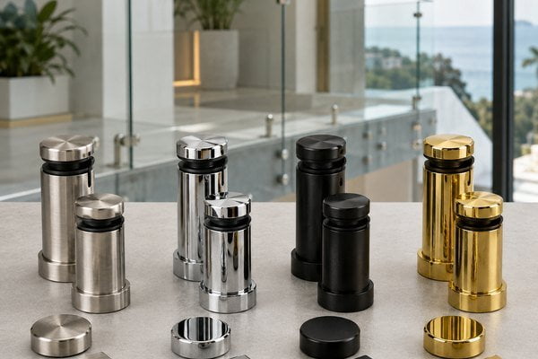 glass balustrade hardware stainless steel 304 316 surface treatment selection
