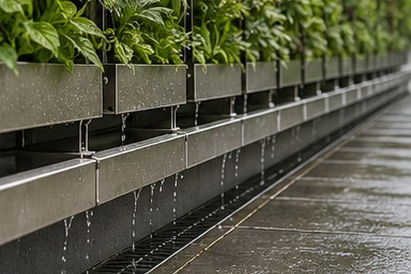 stainless steel green wall systems testing and acceptance checks