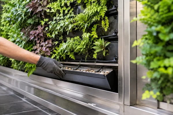 Modular stainless steel green wall frame stainless steel green wall system modular frame