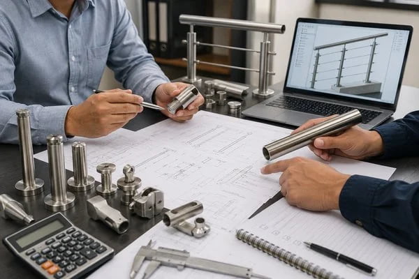 stainless steel railing system components inquiry preparation checklist