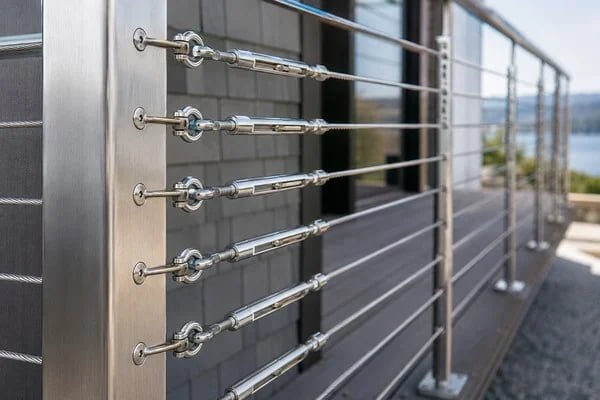 316 stainless steel wire rope systems for outdoor coastal environments