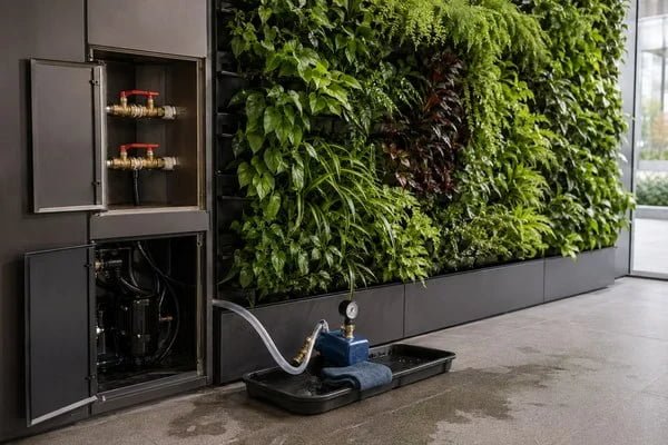 professional green wall hardware kit acceptance testing