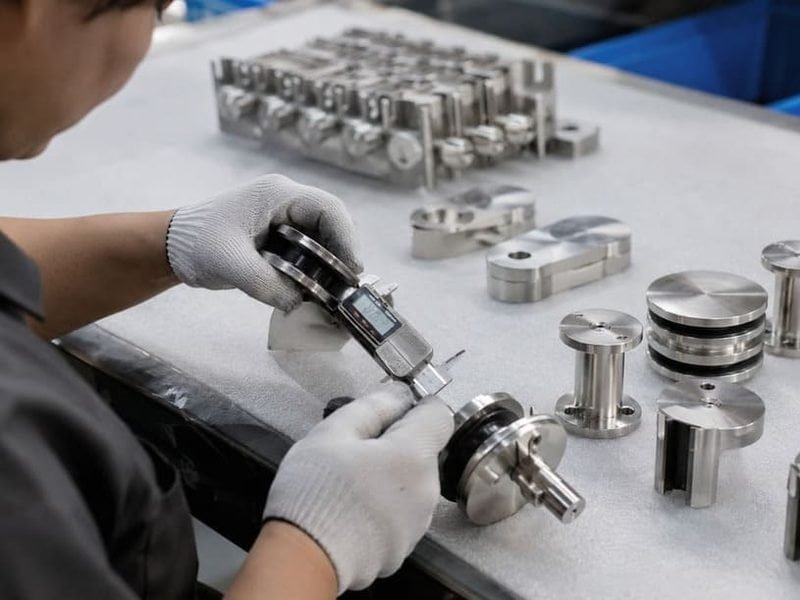 Assembly and inspection of stainless steel hardware