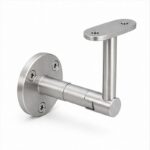 Telescopic Arm Wall Handrail Bracket — Reference silver appearance