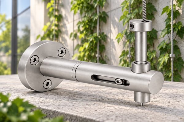 Adjustable Green Wall Cable Supports: What to Check at the Facade Interface
