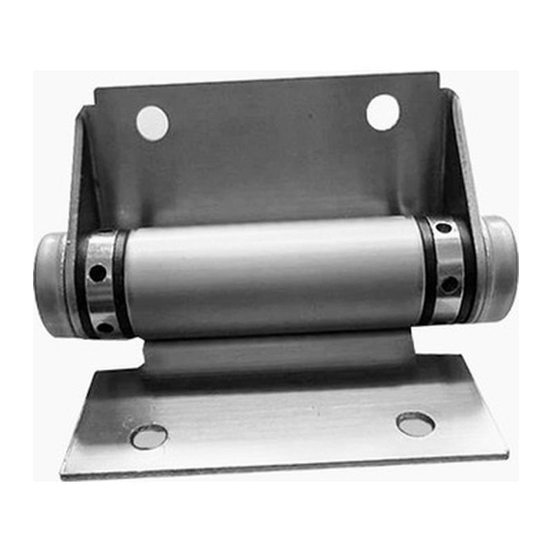 Barrel Door Hinge with Mounting Plates