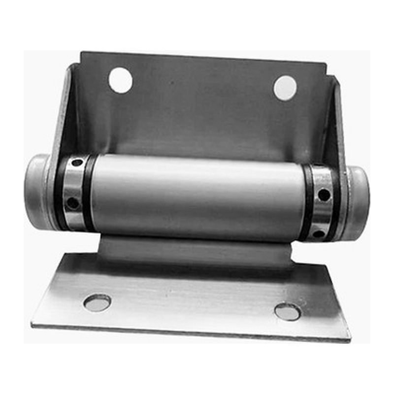 Barrel Door Hinge with Mounting Plates