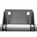 Barrel Door Hinge with Mounting Plates