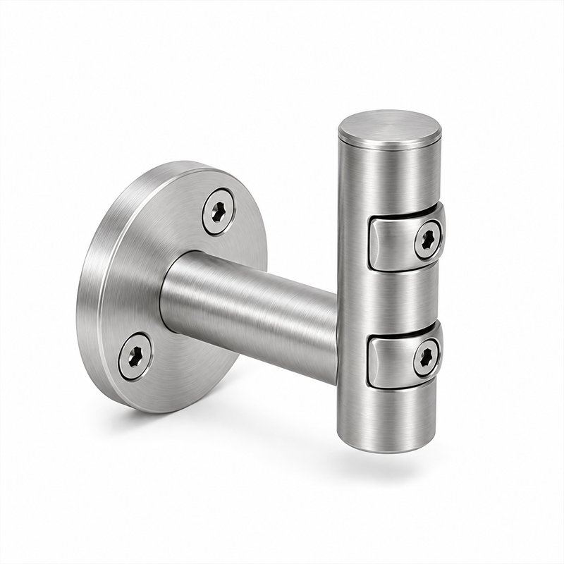 Dual Cable Trellis Support — Fine brushed silver appearance