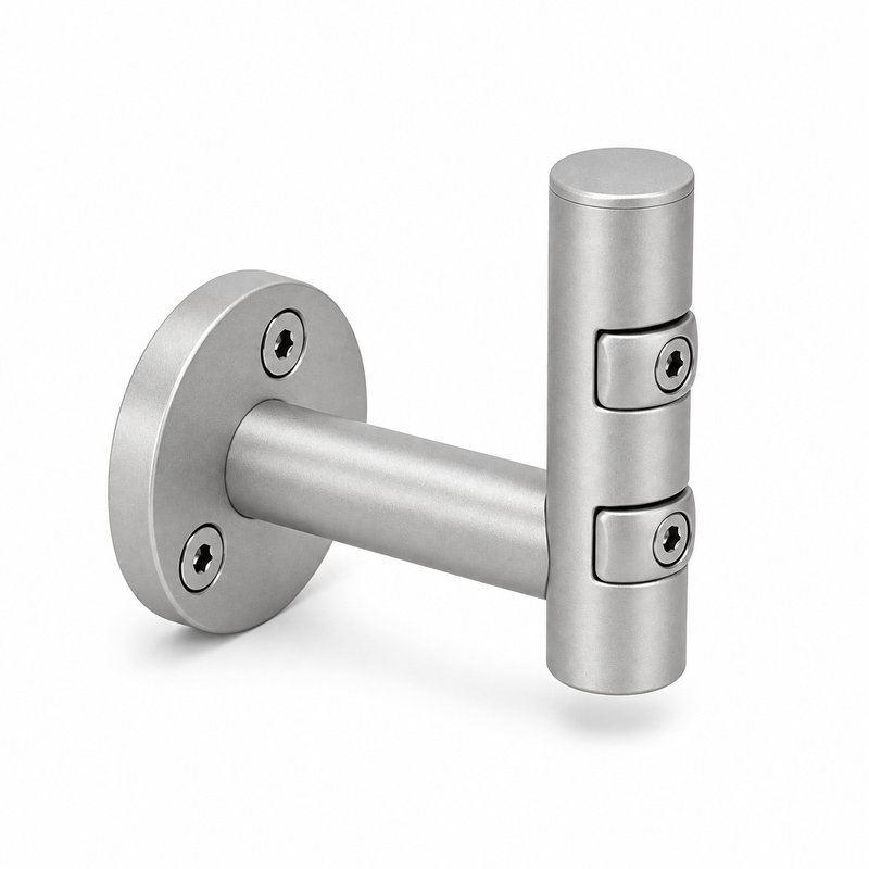 Dual Cable Trellis Support — Matte silver appearance