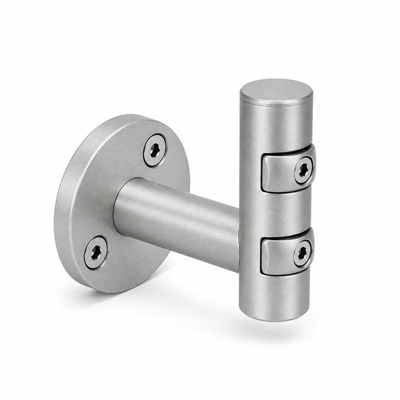 Dual Cable Trellis Support — Matte silver appearance