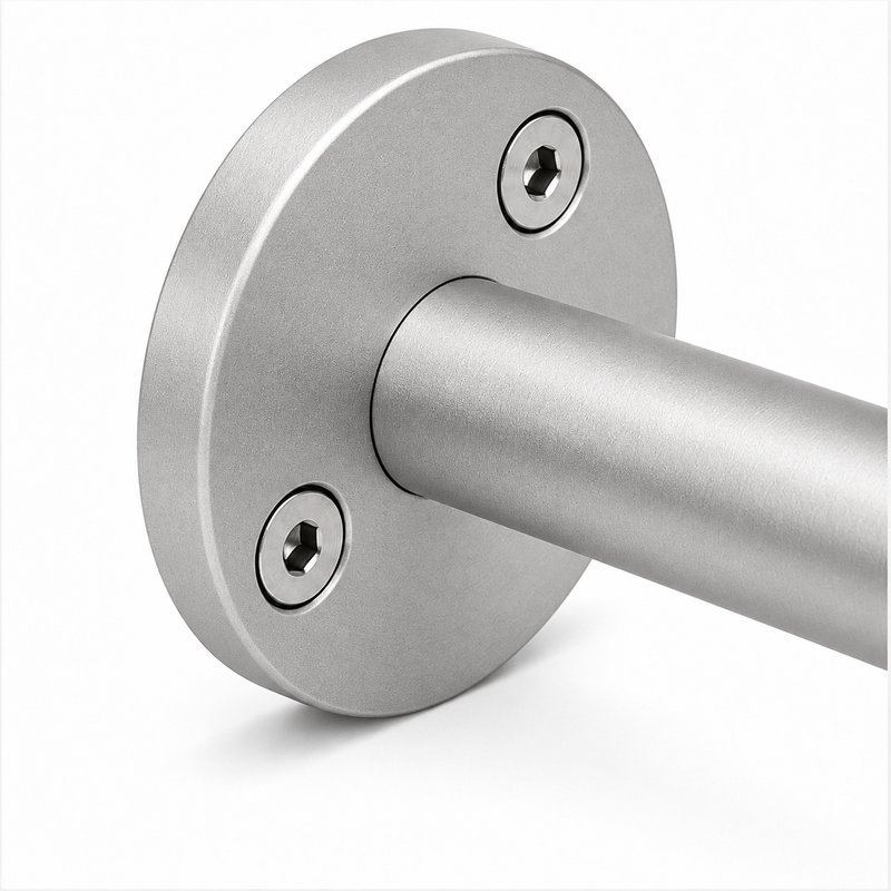 Dual Cable Trellis Support — Matte silver appearance