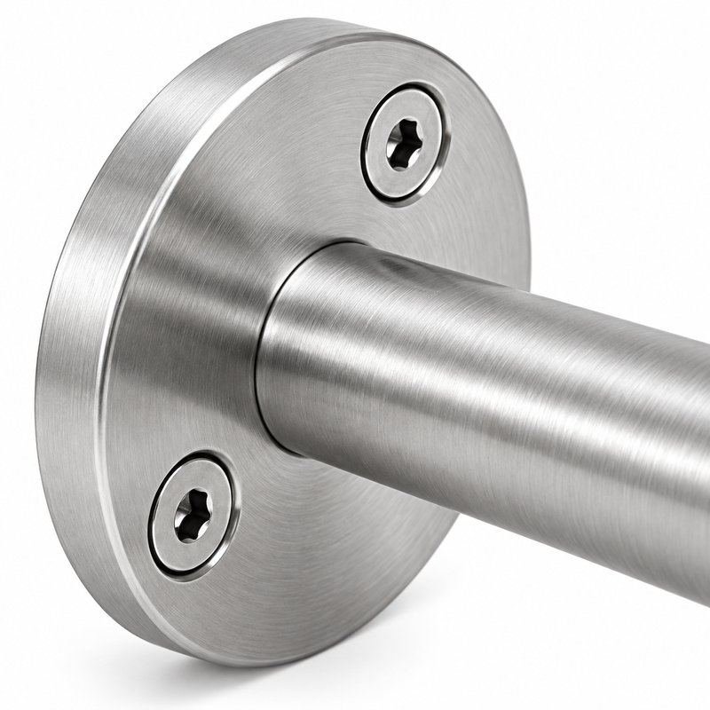 Dual Cable Trellis Support — Satin silver appearance