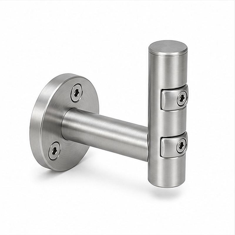 Dual Cable Trellis Support — Silver appearance