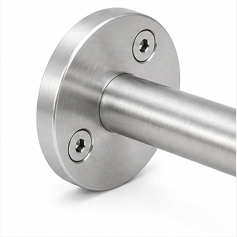 Dual Cable Trellis Support — Silver appearance