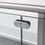 Inline Glass-to-glass Connector Clamp