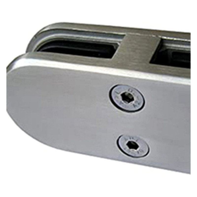 Inline Glass-to-glass Connector Clamp