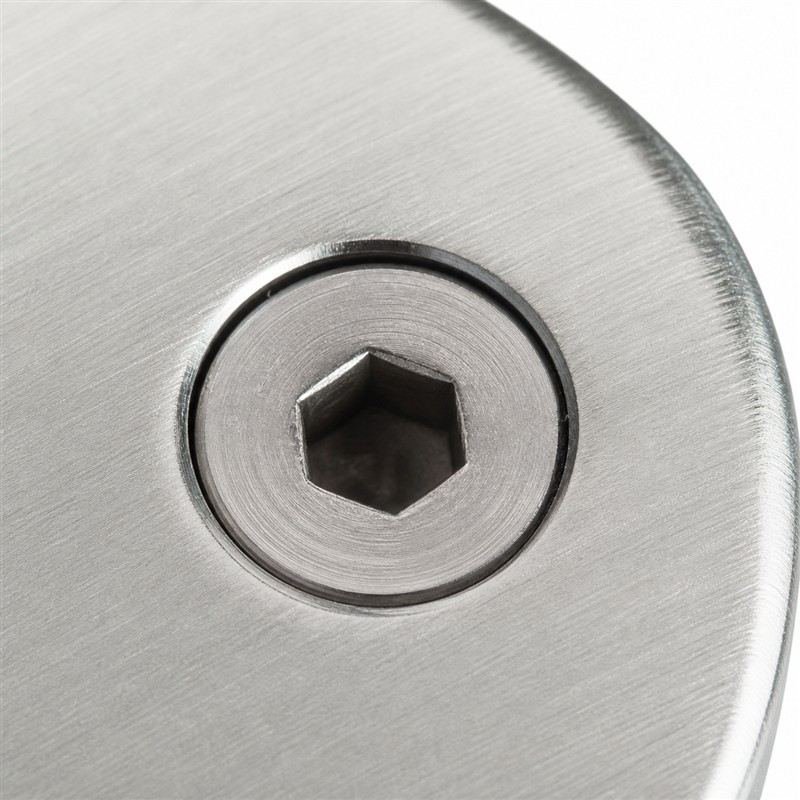Inline Glass-to-glass Connector Clamp