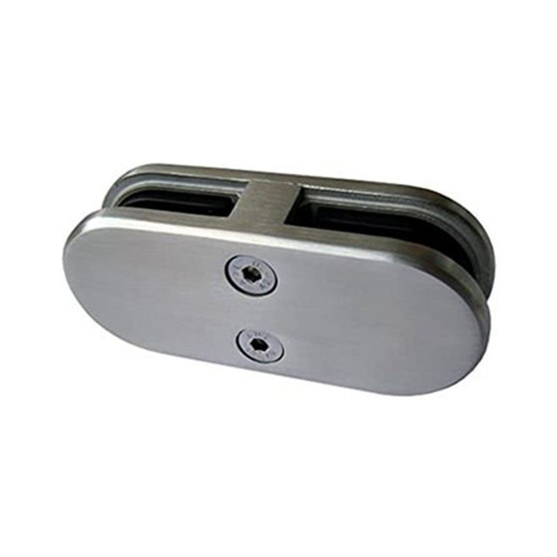 Inline Glass-to-glass Connector Clamp