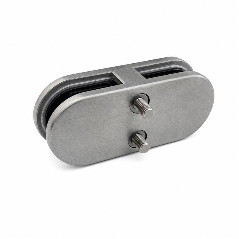 Inline Glass-to-glass Connector Clamp