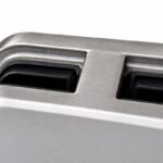 Matte Silver Inline Glass-to-glass Connector Clamp