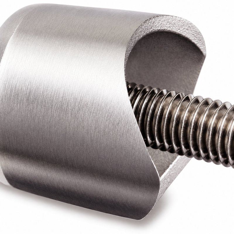 Matte Silver Open-saddle Glass Mounting Adapter