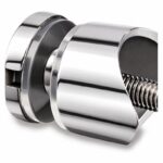 Reflective Silver Open-saddle Glass Mounting Adapter