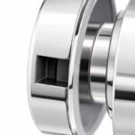 Reflective Silver Open-saddle Glass Mounting Adapter
