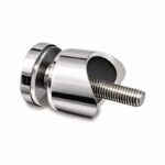 Reflective Silver Open-saddle Glass Mounting Adapter