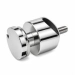 Reflective Silver Open-saddle Glass Mounting Adapter