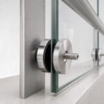 Round-cap Glass Standoff with Threaded Stud