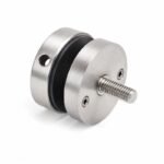 Round-cap Glass Standoff with Threaded Stud