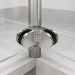 Right-angle Glass-to-glass Corner Clamp
